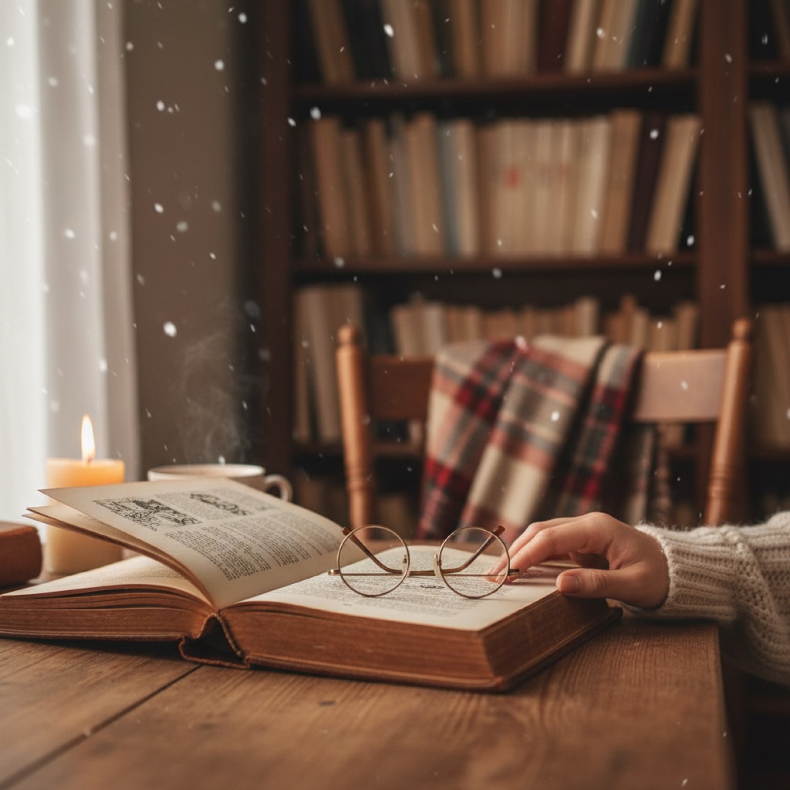 Un vieux livre relié ouvert sur un bureau en bois patiné — illustration de « Les titres de romans : ceux qui marquent, ceux qui ratent, ceux qui spoilent »