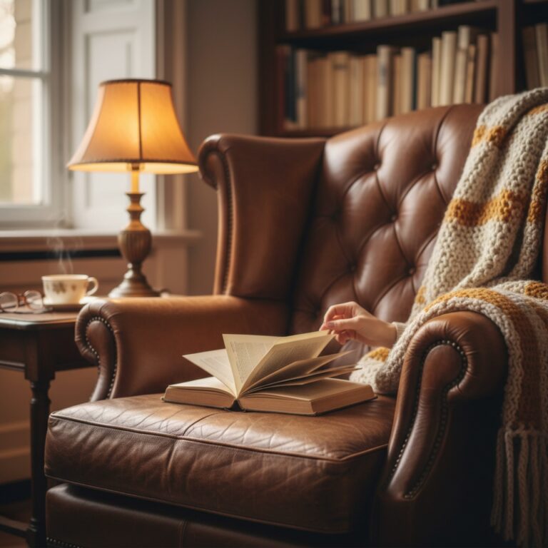Un vieux livre relié ouvert sur un bureau en bois patiné — illustration de « Les héroïnes qu'on adore détester, et pourquoi on les punit toujours »