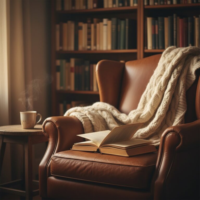 Un vieux livre relié ouvert sur un bureau en bois patiné — illustration de « Lire à voix haute : on arrête beaucoup trop tôt »